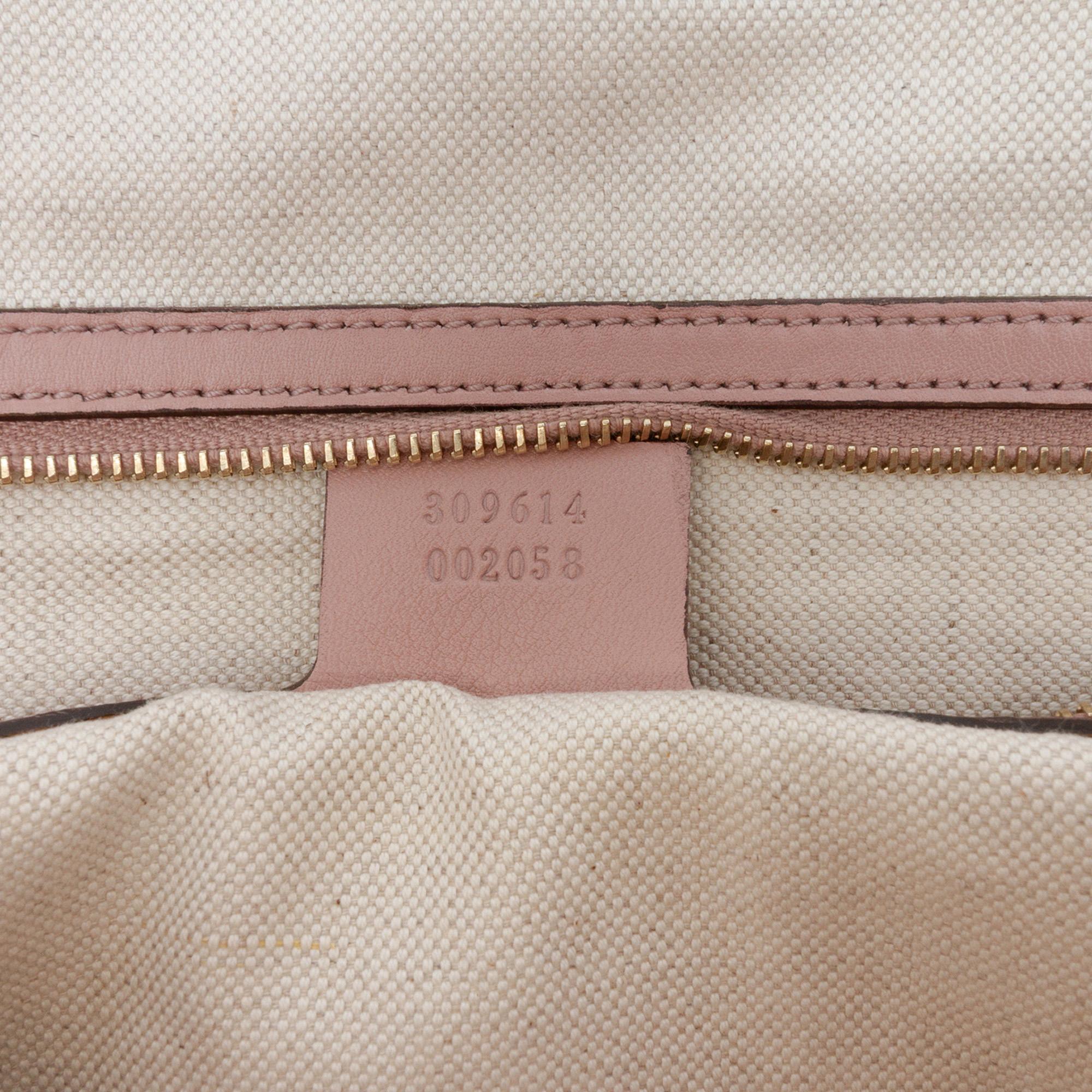 Gucci Large Microguccissima PatLBt Nice Dome Satchel