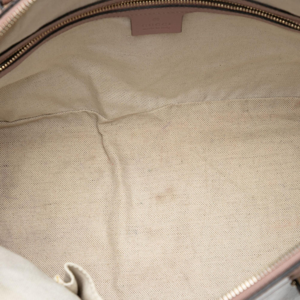 Gucci Large Microguccissima PatLBt Nice Dome Satchel