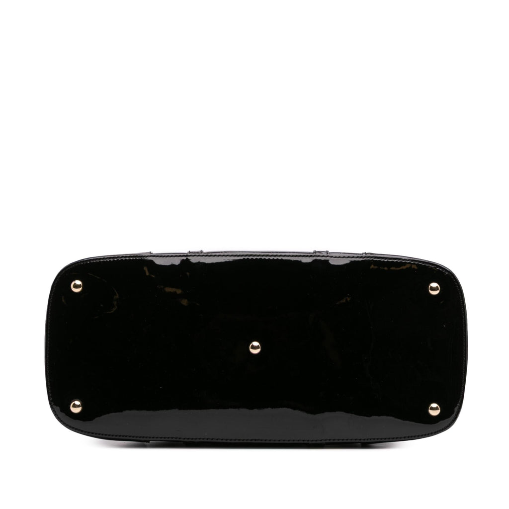 Gucci Large Microguccissima PatLBt Nice Dome Top Handle Bag