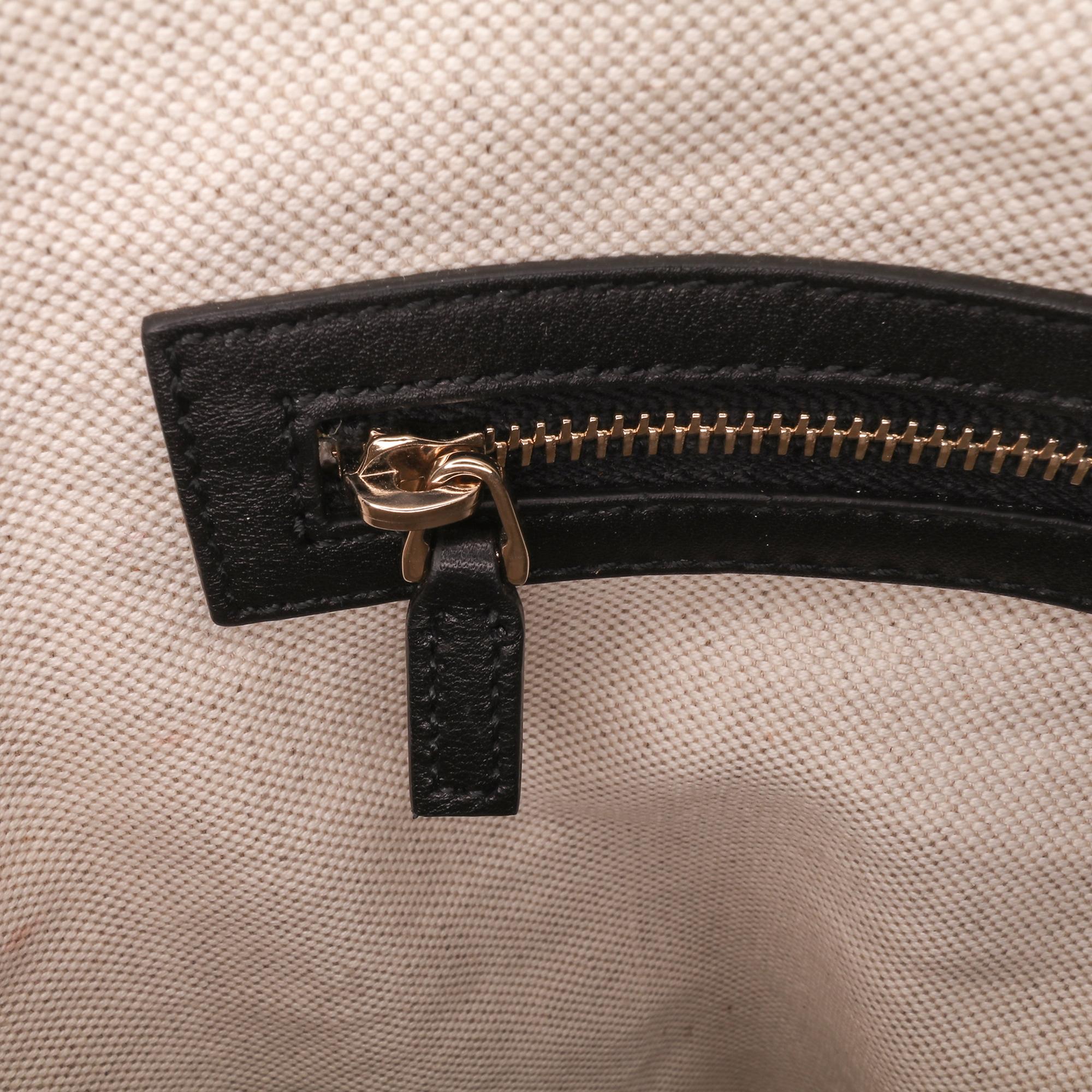 Gucci Large Microguccissima PatLBt Nice Dome Top Handle Bag