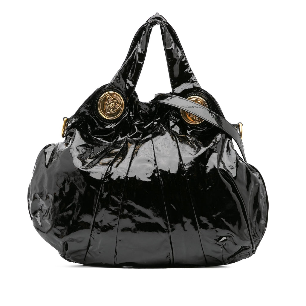 Gucci Large PatLBt Hysteria Satchel
