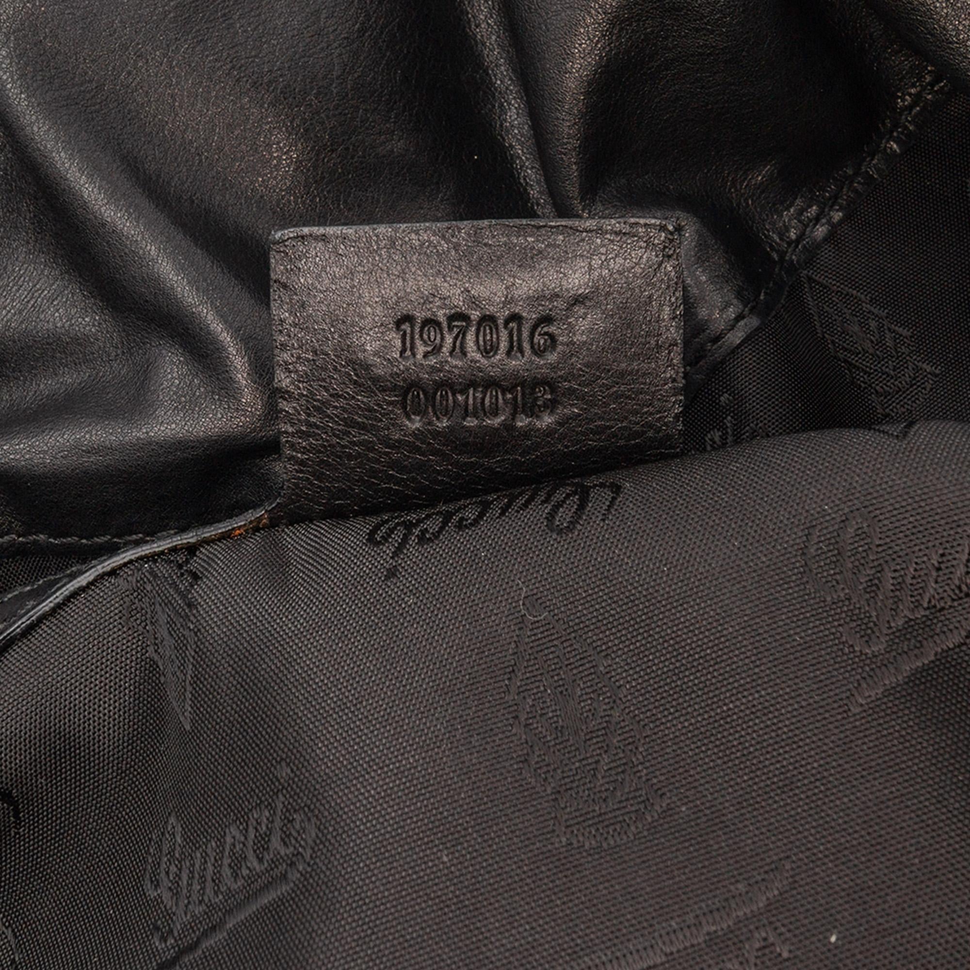 Gucci Large PatLBt Hysteria Satchel