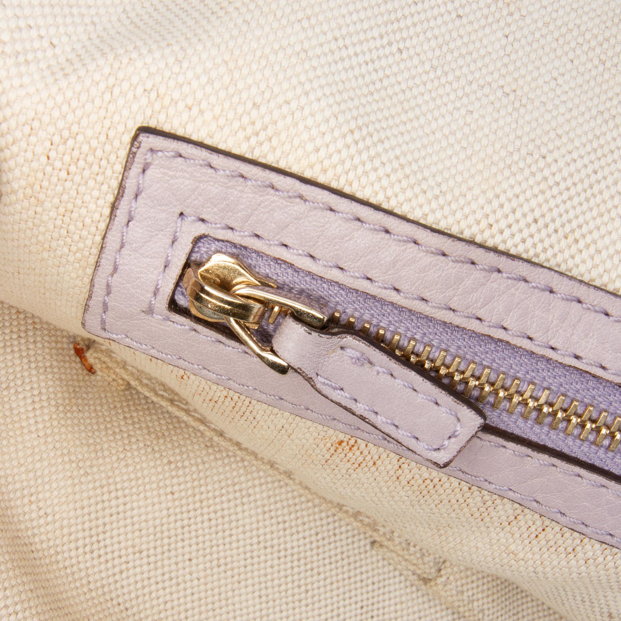 Gucci Large Pebbled Calfskin Sunset Tote