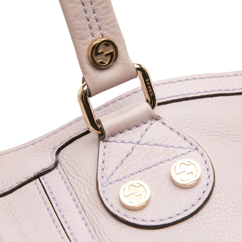 Gucci Large Pebbled Calfskin Sunset Tote