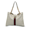 Gucci Large Web Leather Rajah Tote (SHG-dbxSwX)