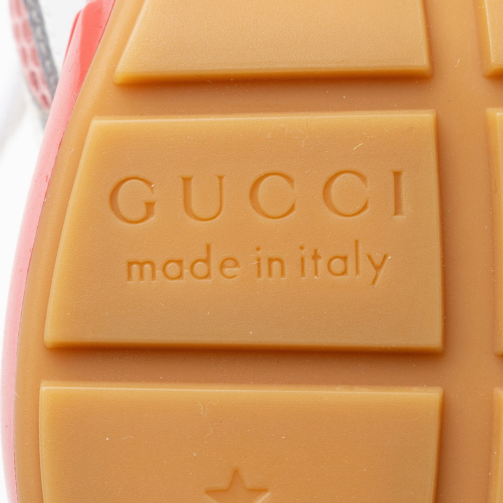 Gucci Lavaredo Eco-Fabric Web Rhyton Sneakers - Size 6 / 36 (SHF-BysShW)