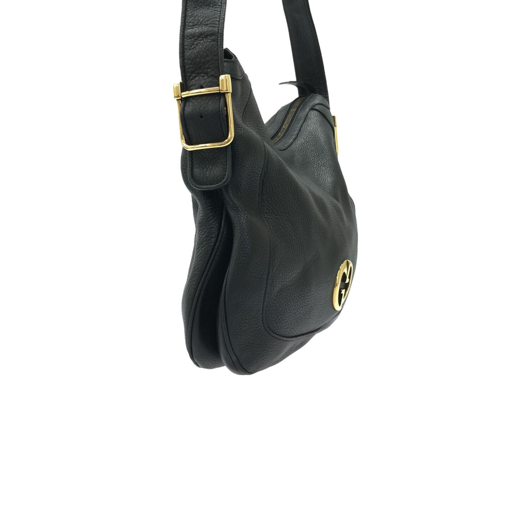 Gucci Leather 1973 Crossbody Bag (SHG-mBmb6D)