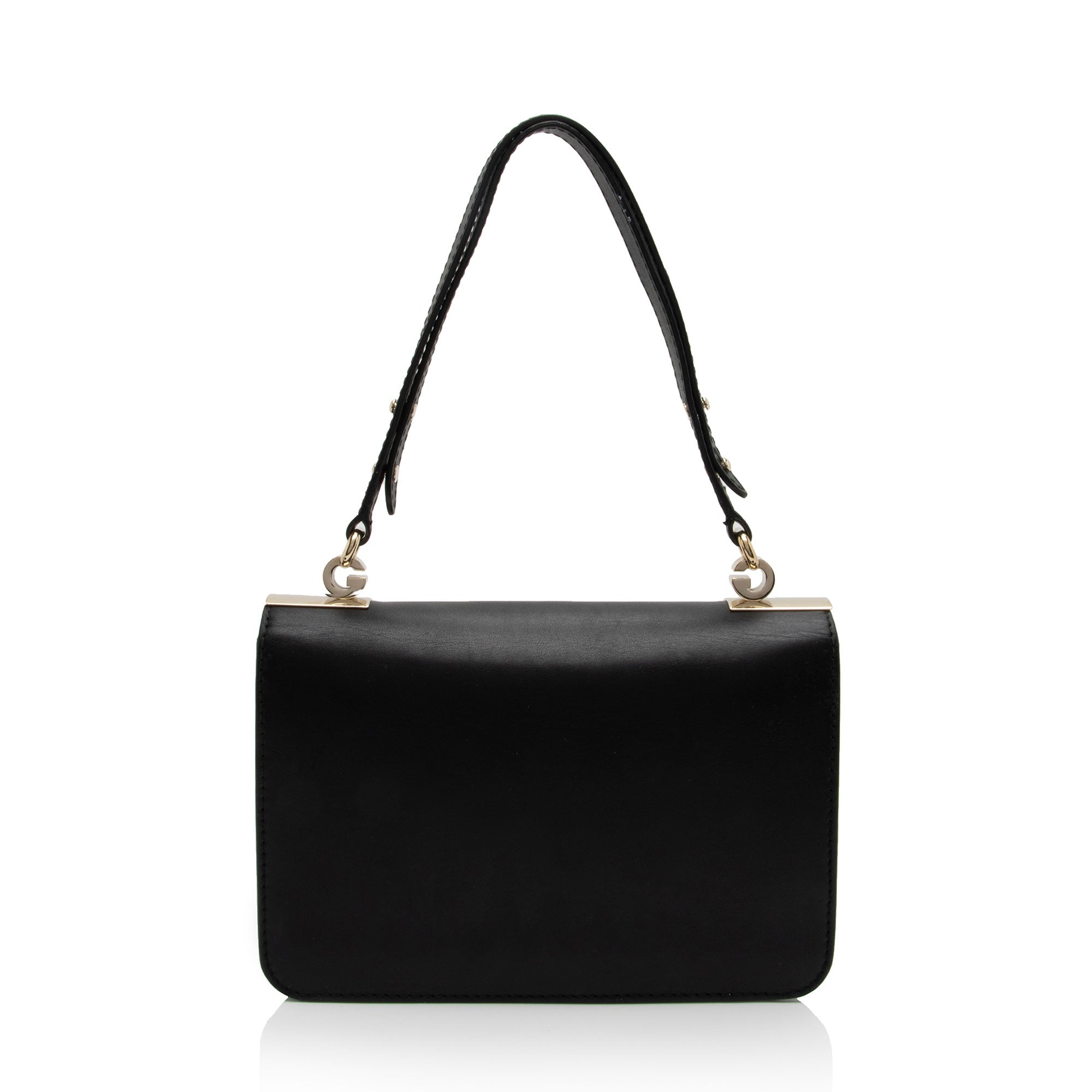 Gucci Leather 1973 Flap Medium Shoulder Bag (SHF-T6hZOI)