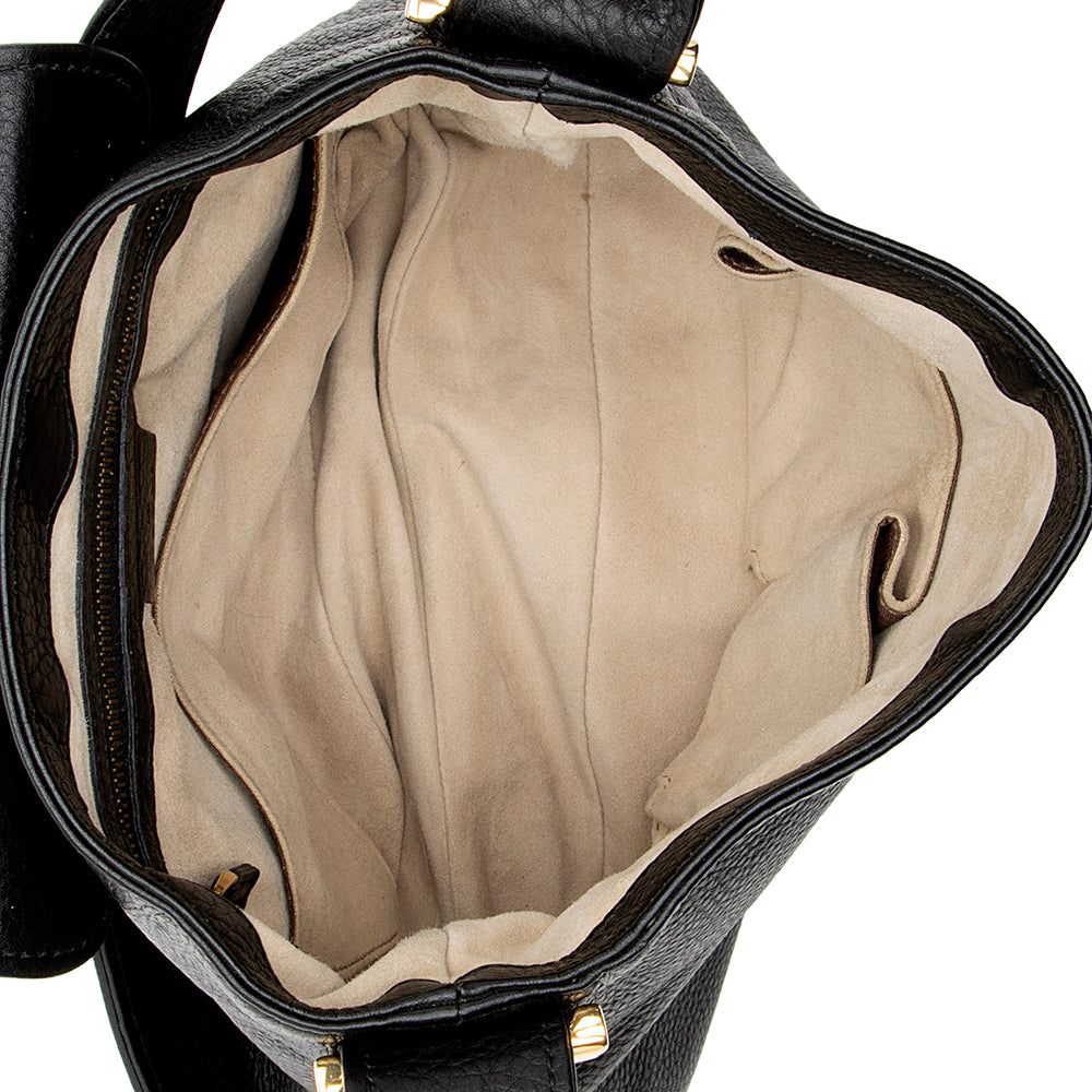 Gucci Leather 1973 Shoulder Bag - FINAL SALE (SHF-19421)