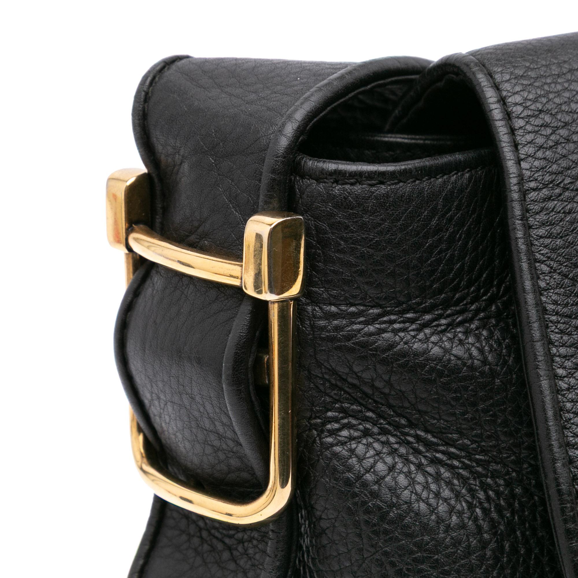 Gucci Leather 1973 Shoulder Bag