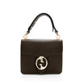 Gucci Leather 1973 Small Top Handle Satchel (SHF-18567)