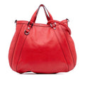 Gucci Leather Abbey D Ring Convertible Tote