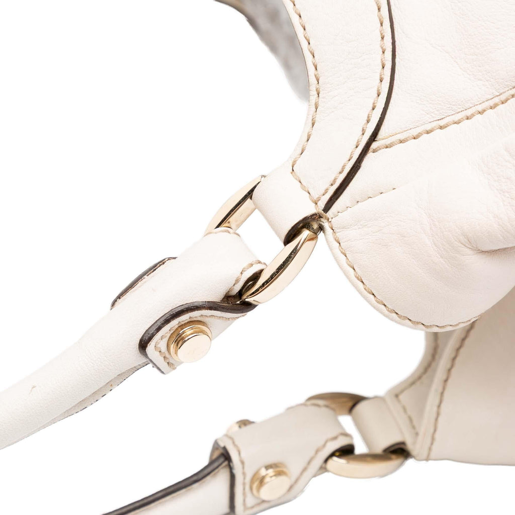 Gucci Leather Abbey D Ring Shoulder Bag
