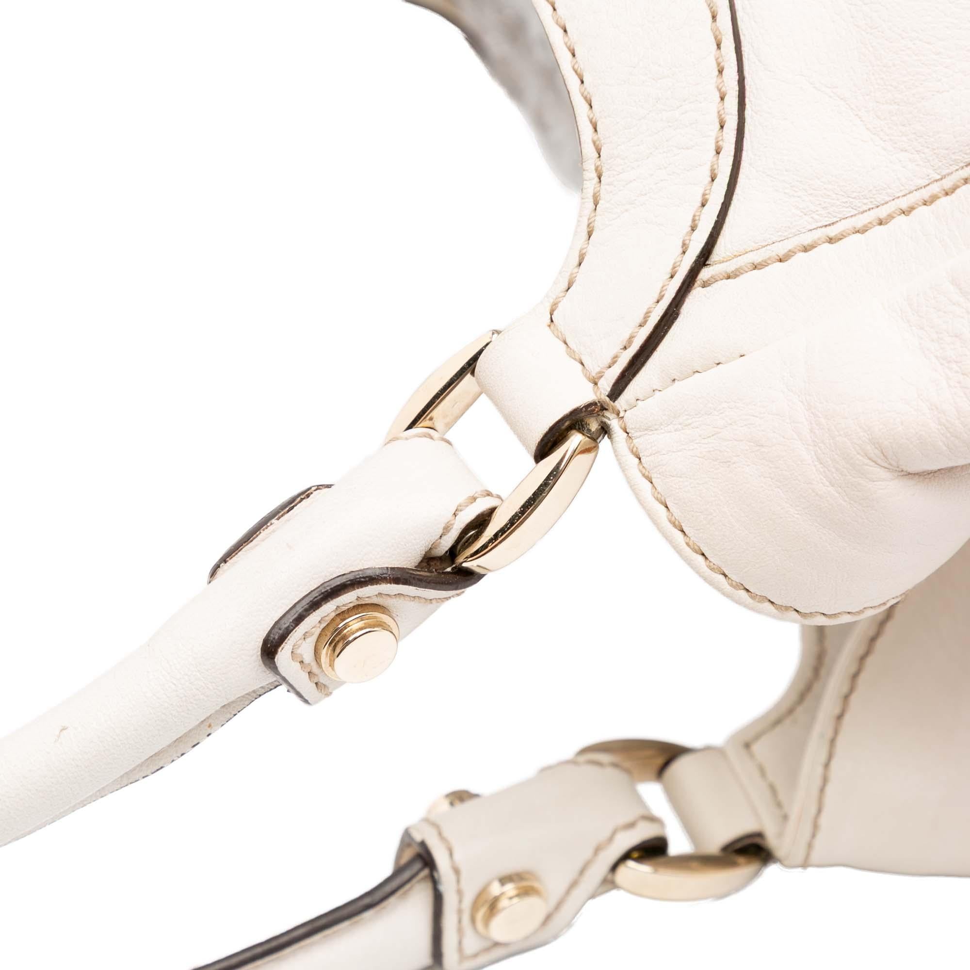 Gucci Leather Abbey D Ring Shoulder Bag
