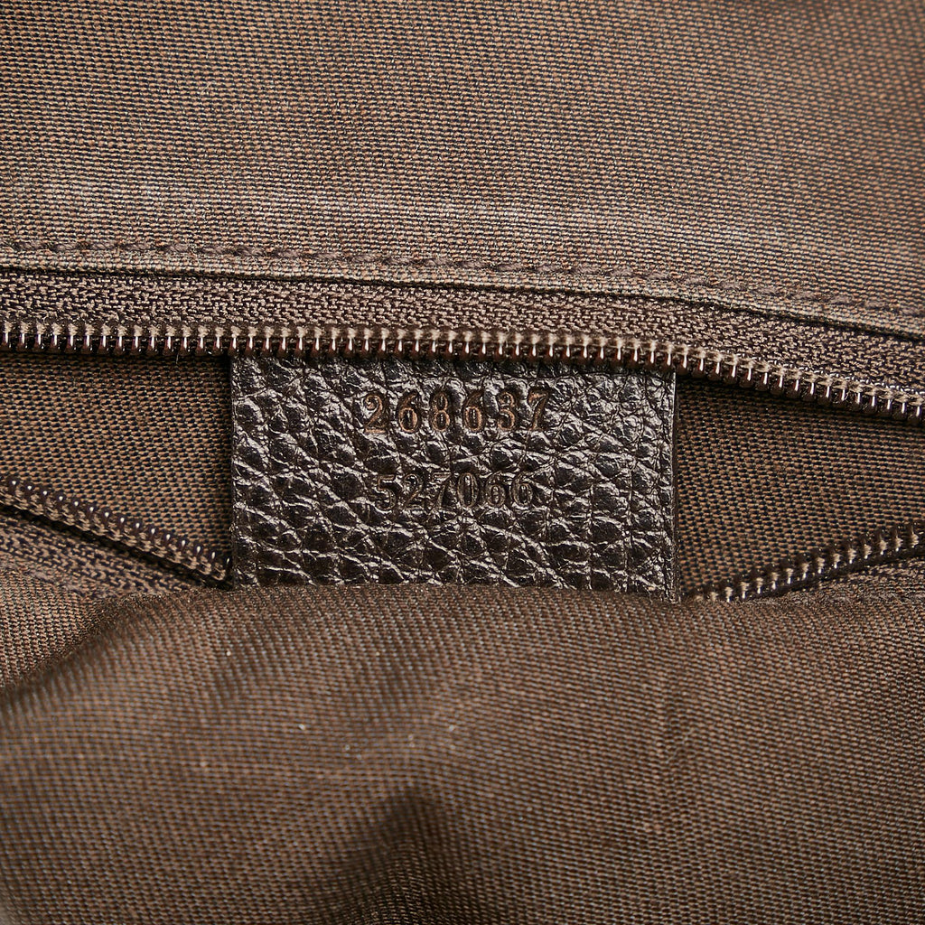 Gucci Leather Abbey Shoulder Bag (SHG-36982)