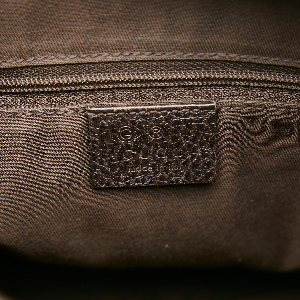 Gucci Leather Abbey Shoulder Bag (SHG-36982)