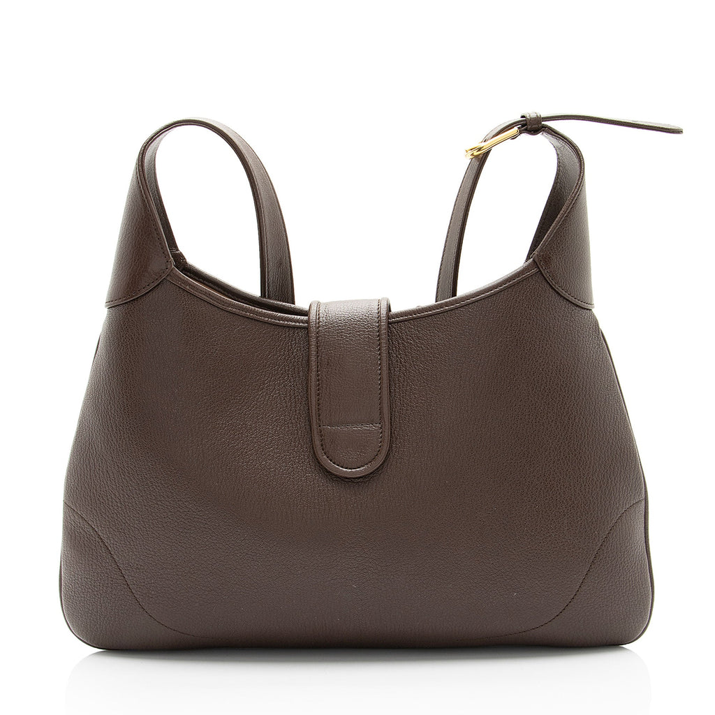 Gucci Leather Aphrodite Medium Shoulder Bag (SHF-qapGKX)