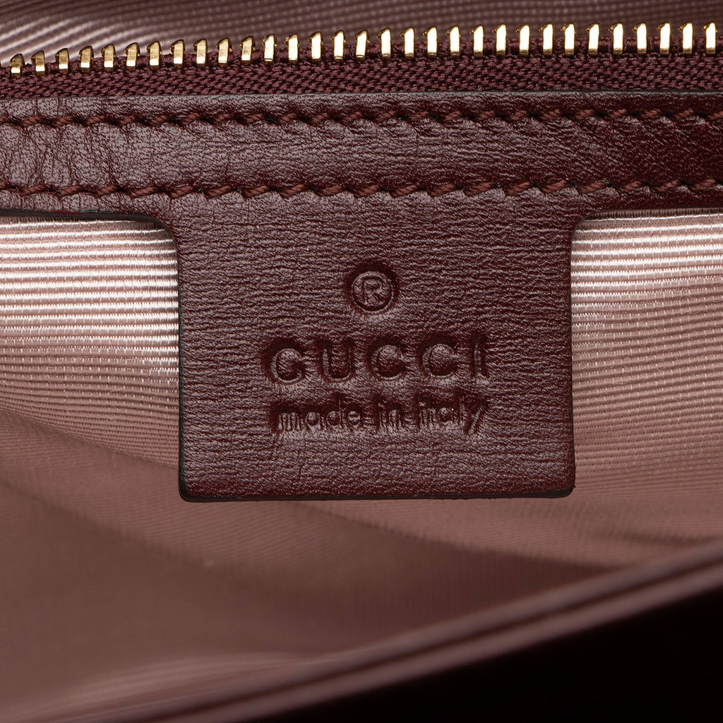 Gucci Leather Arli Large Shoulder Bag