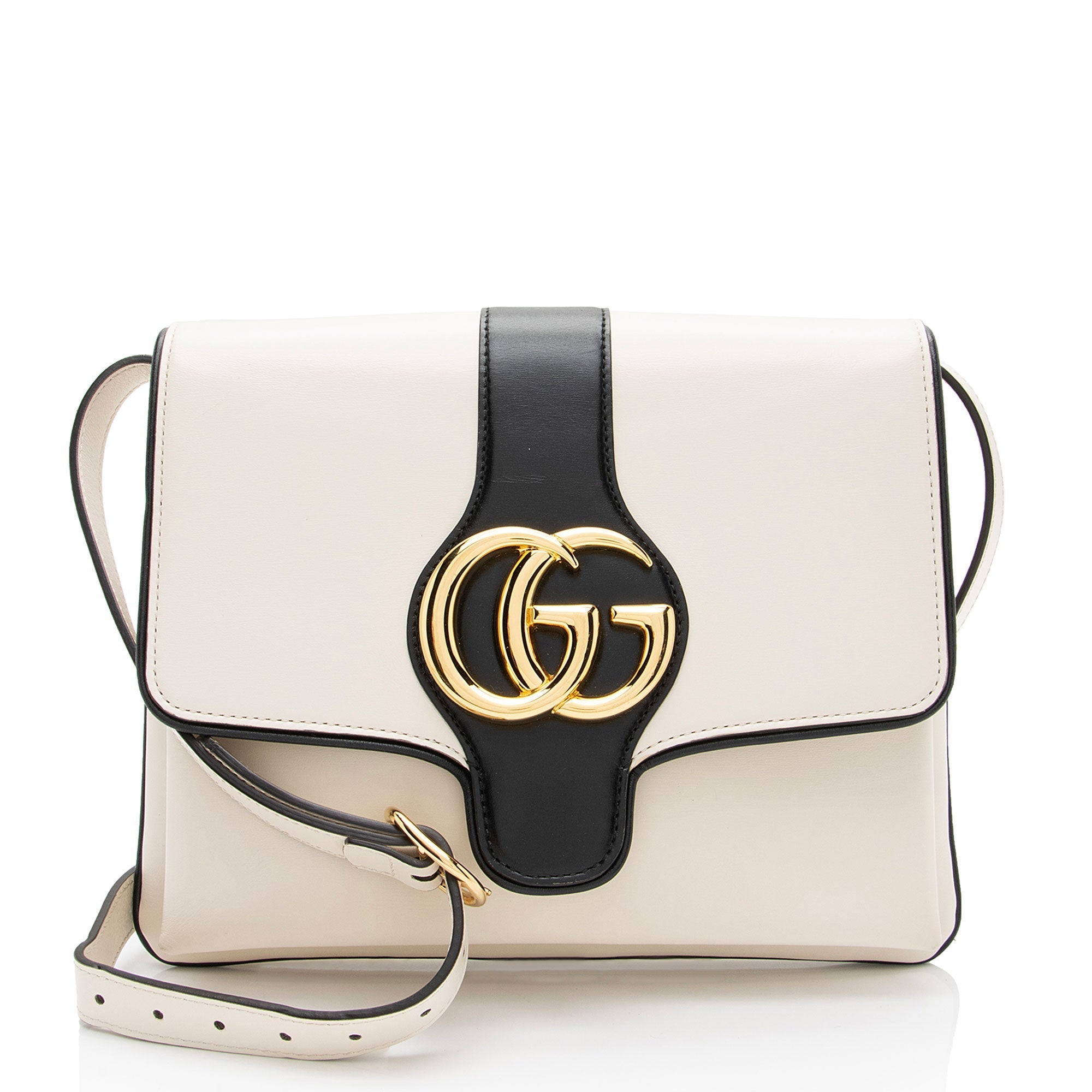 Chanel Gucci Leather Arli Medium Shoulder Bag (SHF-NCcLj2)
