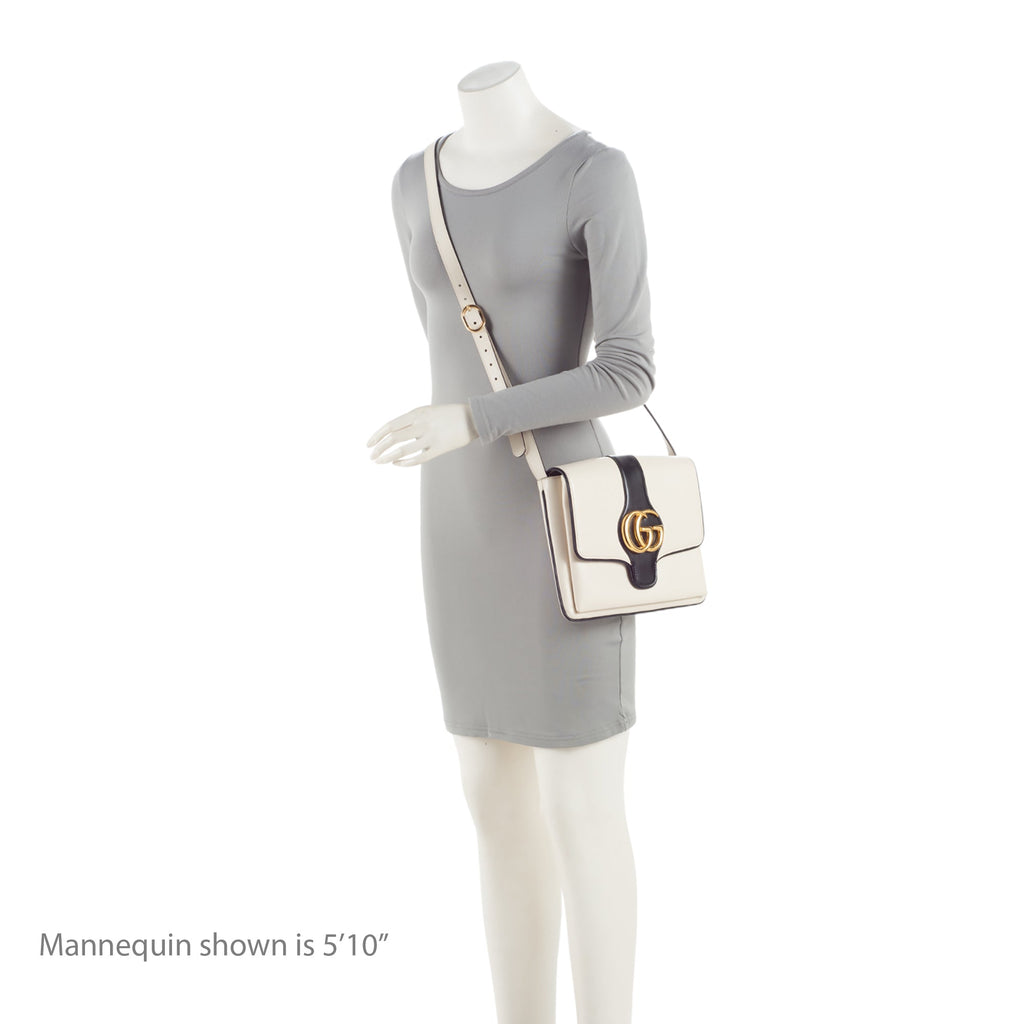 Chanel Gucci Leather Arli Medium Shoulder Bag (SHF-NCcLj2)