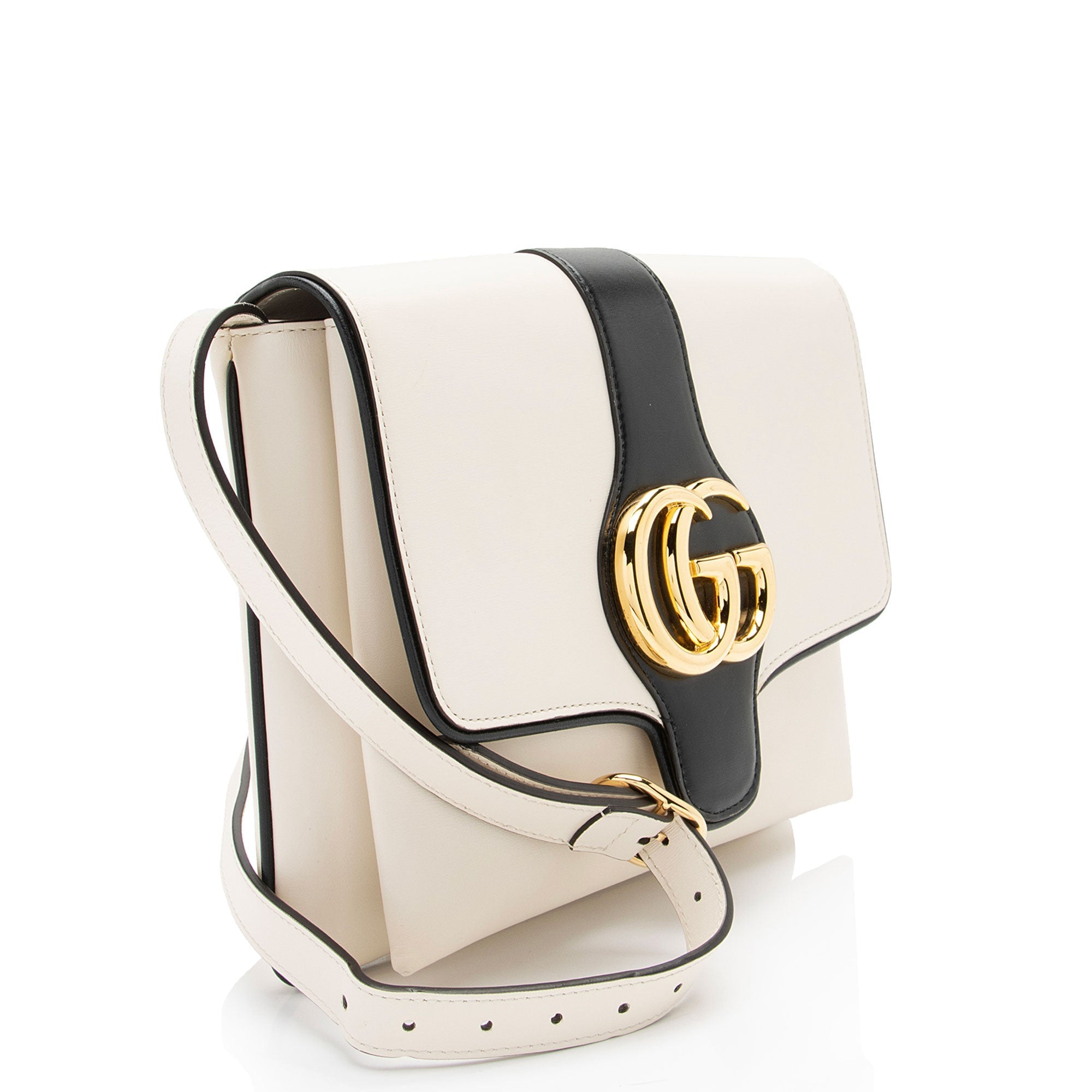 Chanel Gucci Leather Arli Medium Shoulder Bag (SHF-NCcLj2)