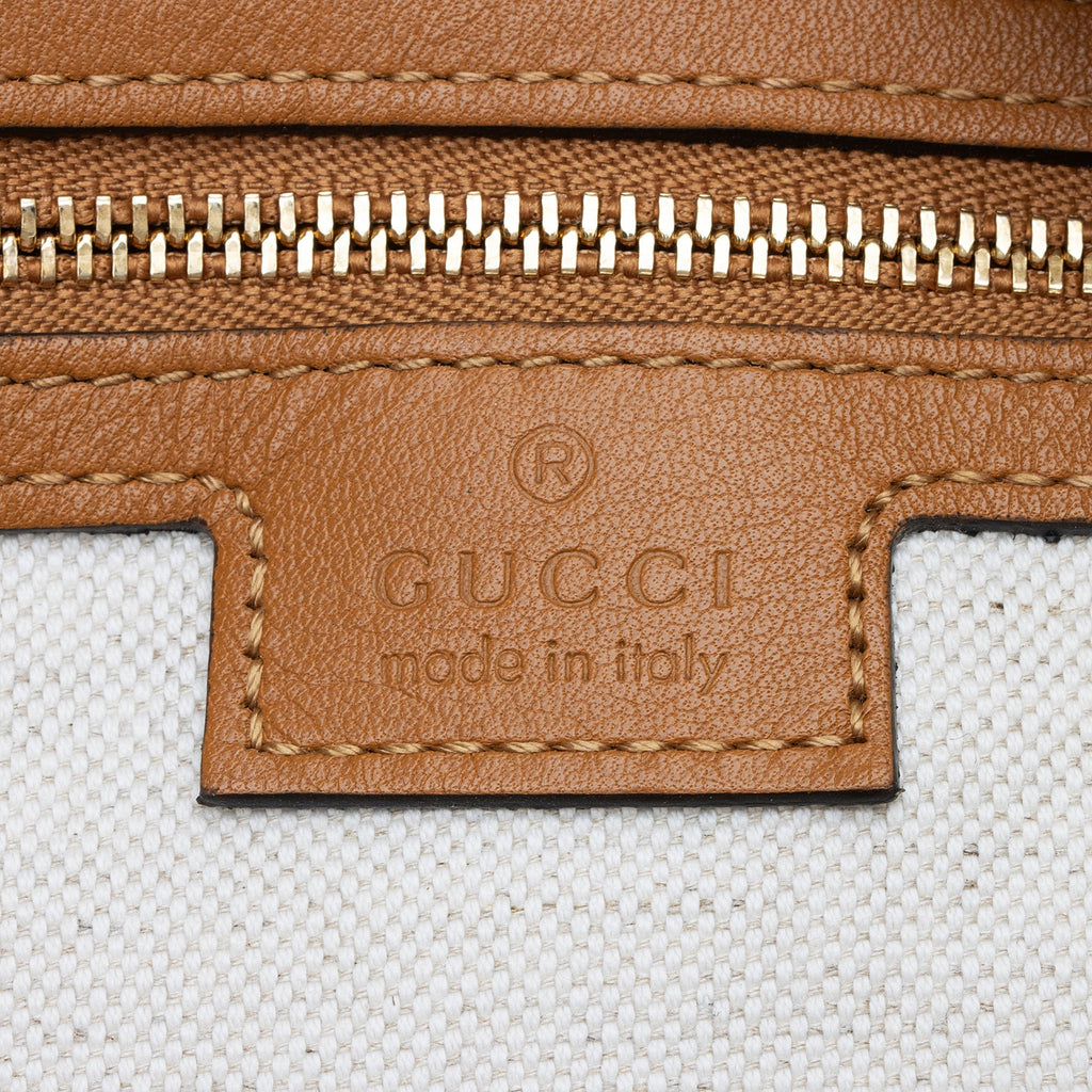 Gucci Leather Attache Medium Shoulder Bag (SHF-PEEvxe)