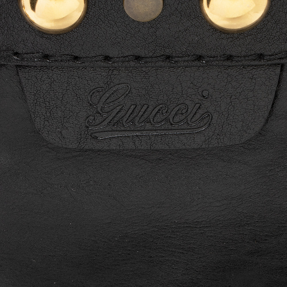 Gucci Leather Babouska Large Tote (SHF-22094)
