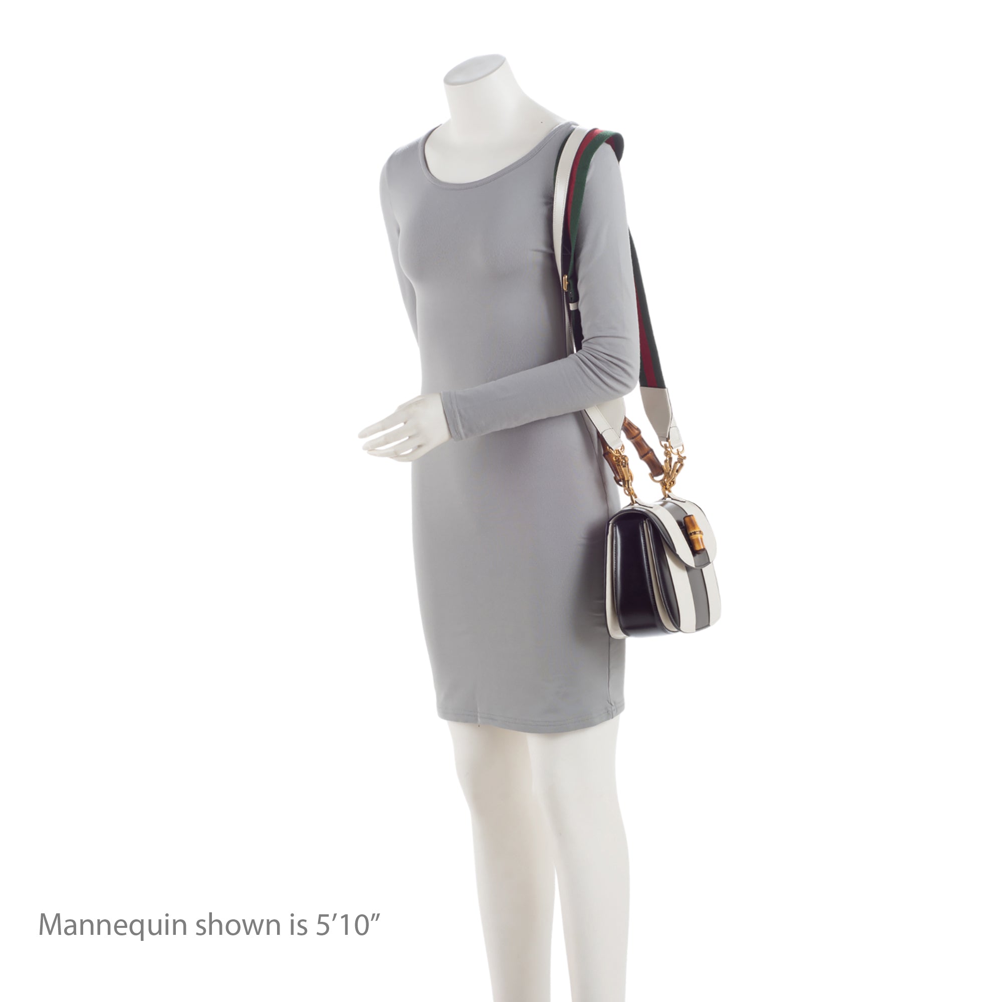 Gucci Leather Bamboo 1947 Medium Top Handle (SHF-J7ooKd)