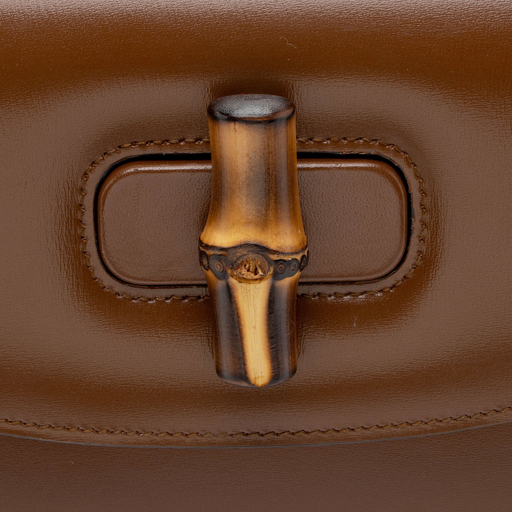Gucci Leather Bamboo 1947 Medium Top Handle