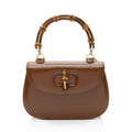 Gucci Leather Bamboo 1947 Medium Top Handle