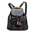 Gucci Leather Bamboo Backpack