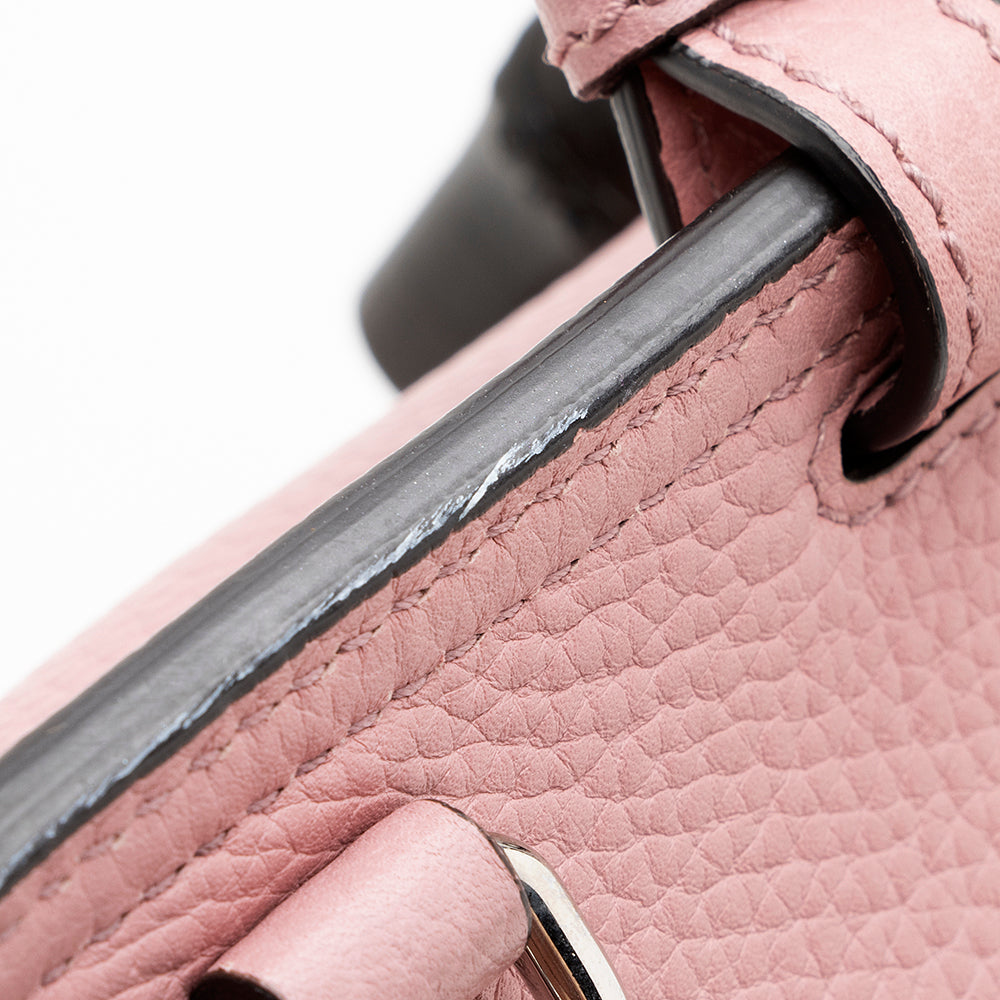 Gucci Leather Bamboo Daily Small Satchel (SHF-19102)