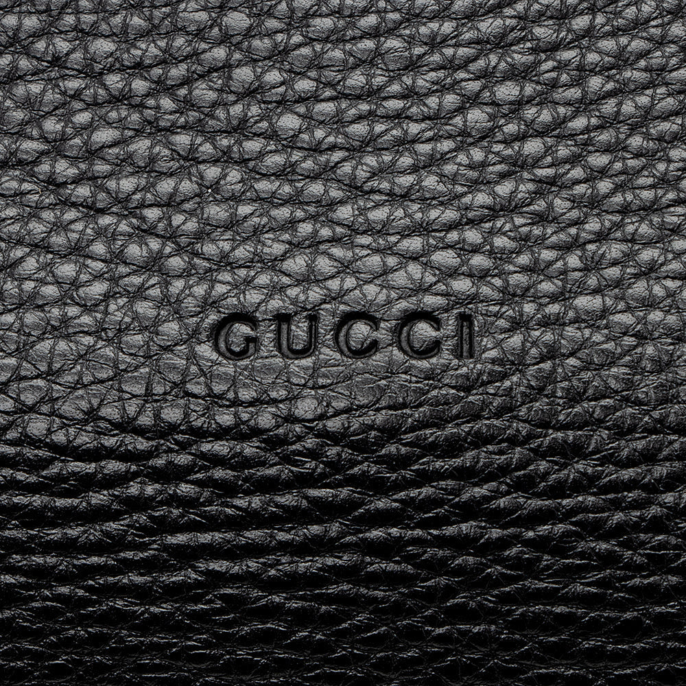 Gucci Leather Bamboo Daily Medium Satchel (SHF-20568)