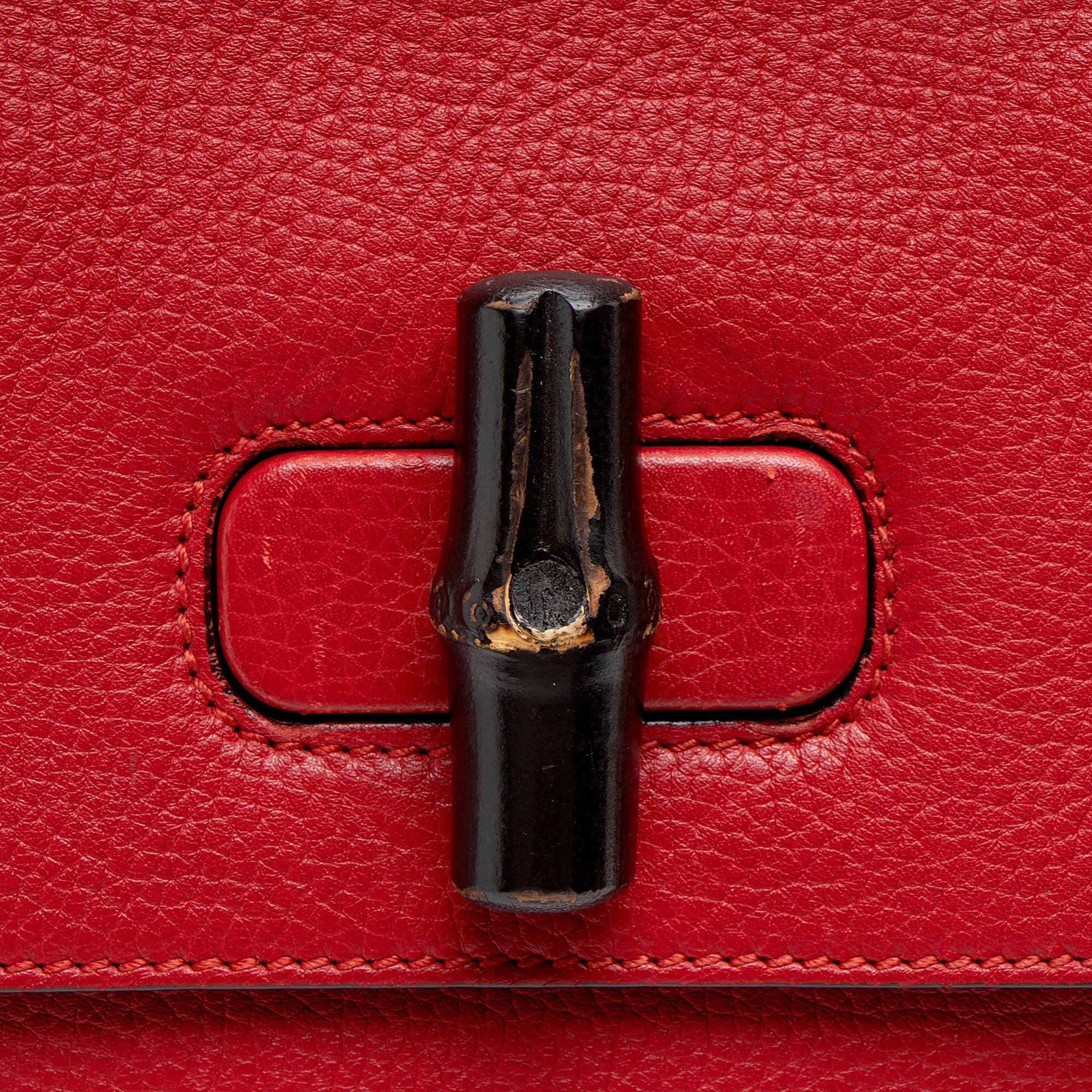 Gucci Leather Bamboo Daily Medium Top Handle