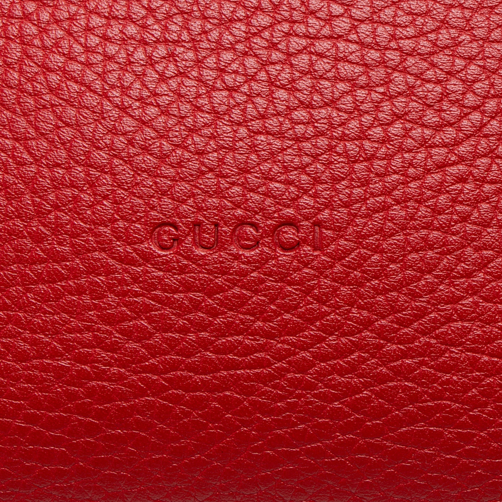 Gucci Leather Bamboo Daily Medium Top Handle