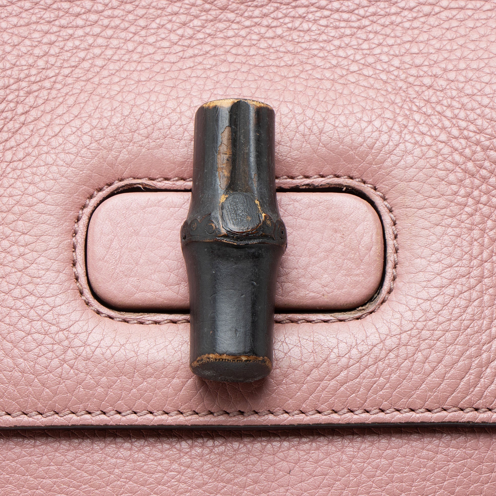 Gucci Leather Bamboo Daily Medium Top Handle