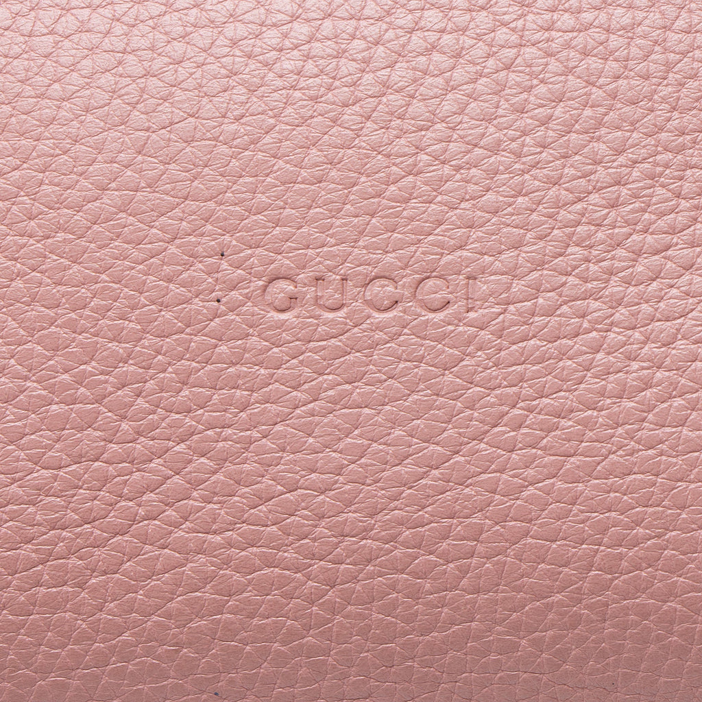 Gucci Leather Bamboo Daily Medium Top Handle