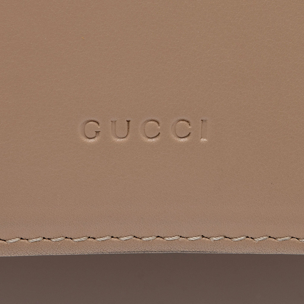 Gucci Leather Bamboo Dionysus Large Top Handle Bag (SHF-M0eZzm)