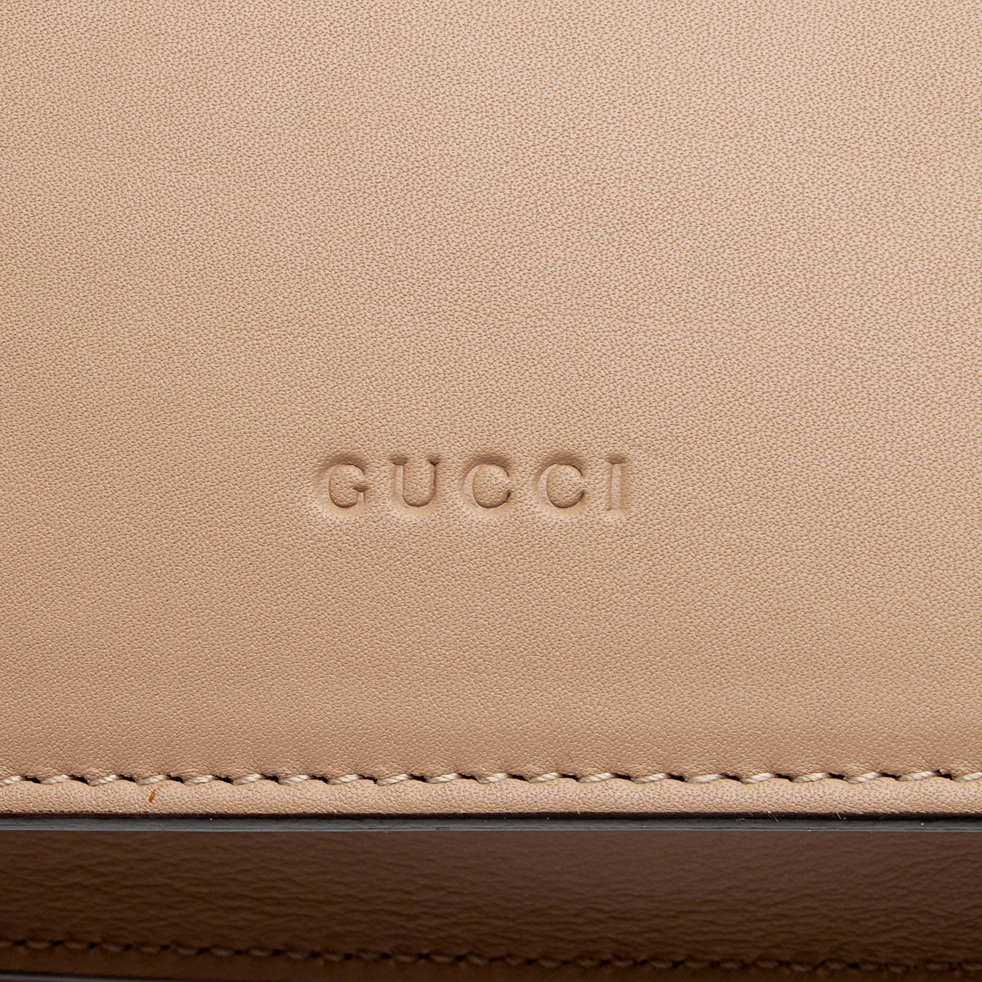 Gucci Leather Bamboo Dionysus Large Top Handle Bag (SHF-KNpXAE)