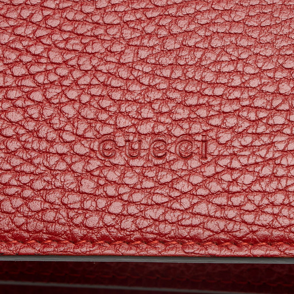 Gucci Leather Bamboo Dionysus Medium Top Handle Bag (SHF-PpGpkP)