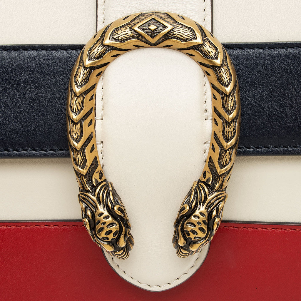 Gucci Leather Bamboo Dionysus Mini Top Handle