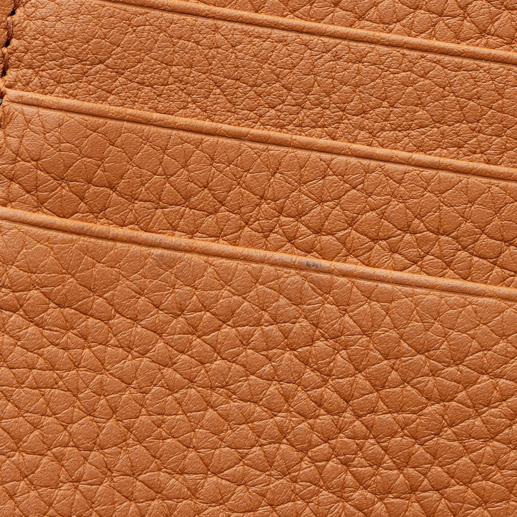 Gucci Leather Bamboo GG Marmont Compact Wallet (SHF-rHKdCk)