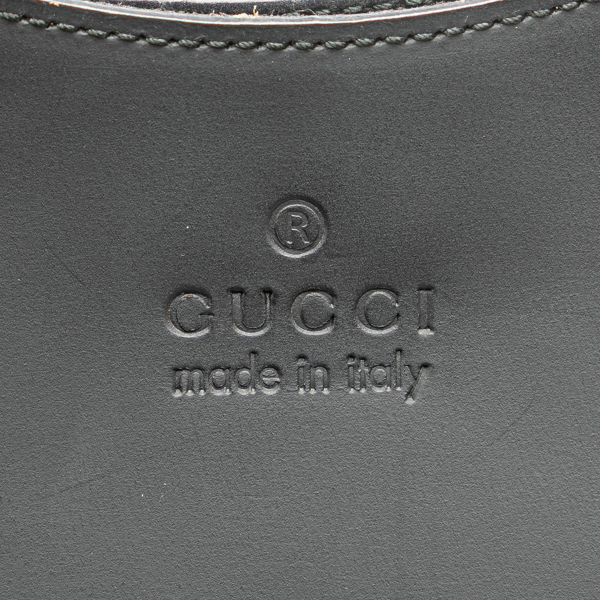 Gucci Leather Bamboo Handbag