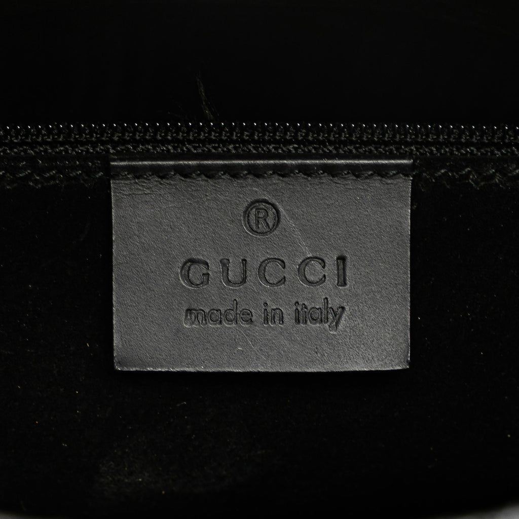 Gucci Leather Bamboo Handbag