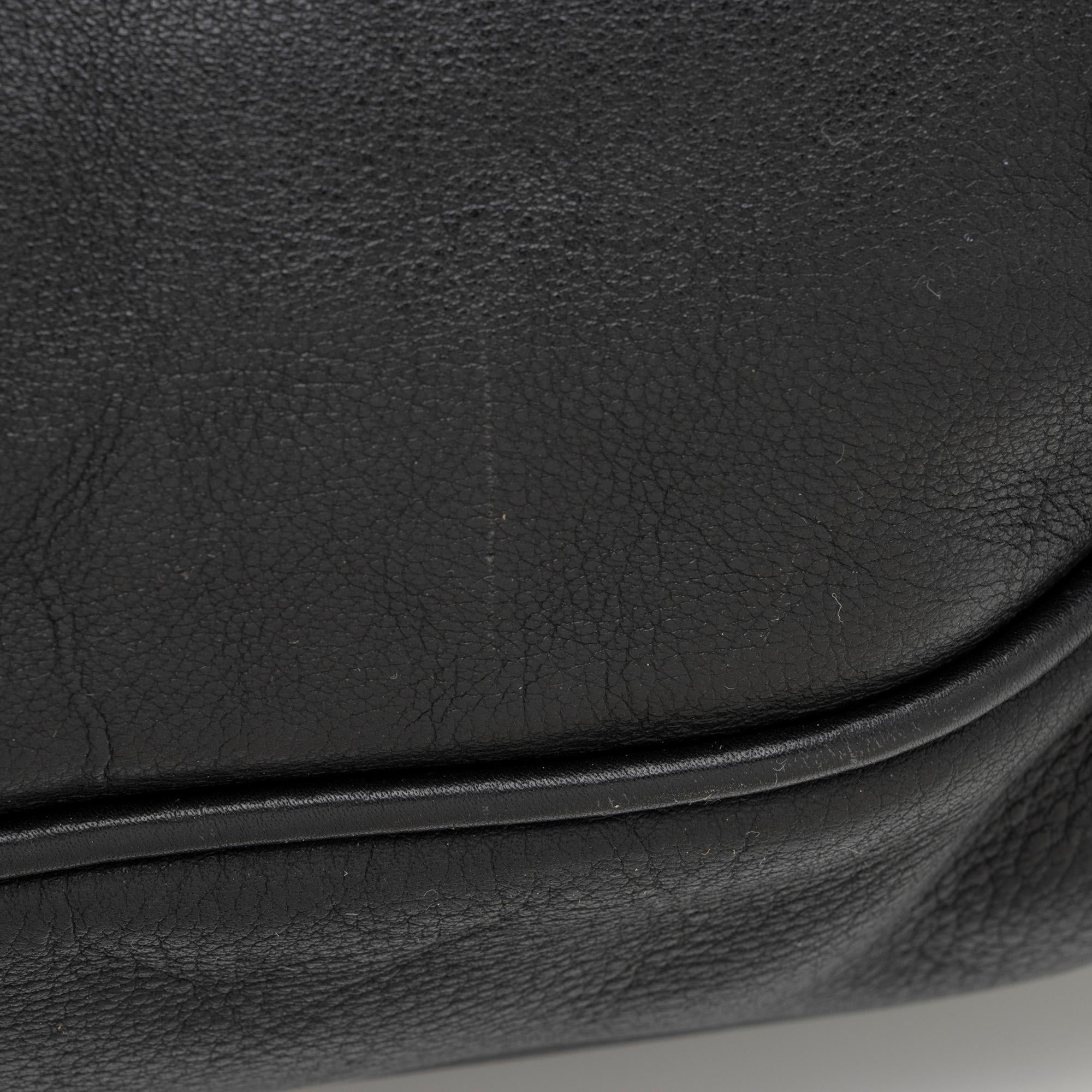 Gucci Leather Bamboo Indy Medium Satchel (SHF-23741)
