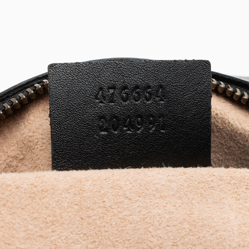 Gucci Leather Bamboo QueLB Margaret Mini Top Handle Backpack