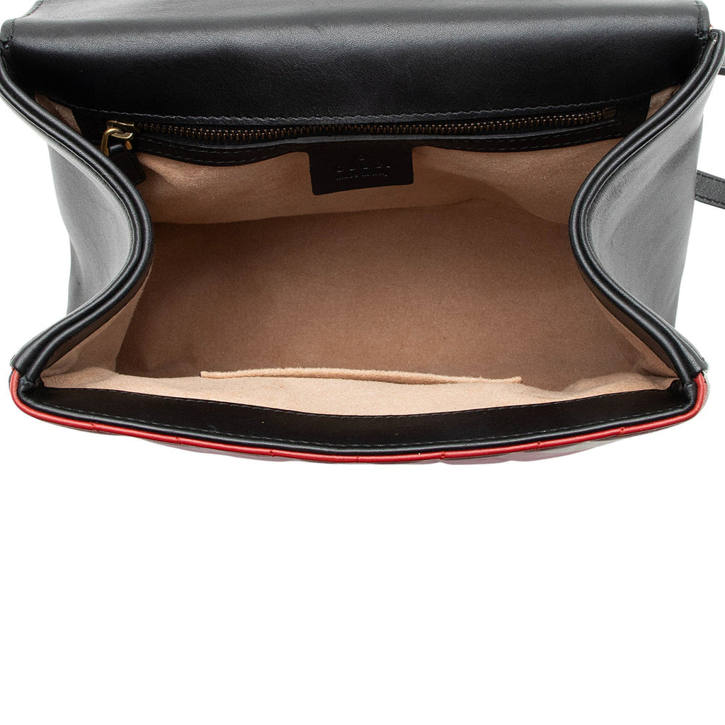 Gucci Leather Bamboo QueLB Margaret Mini Top Handle Backpack