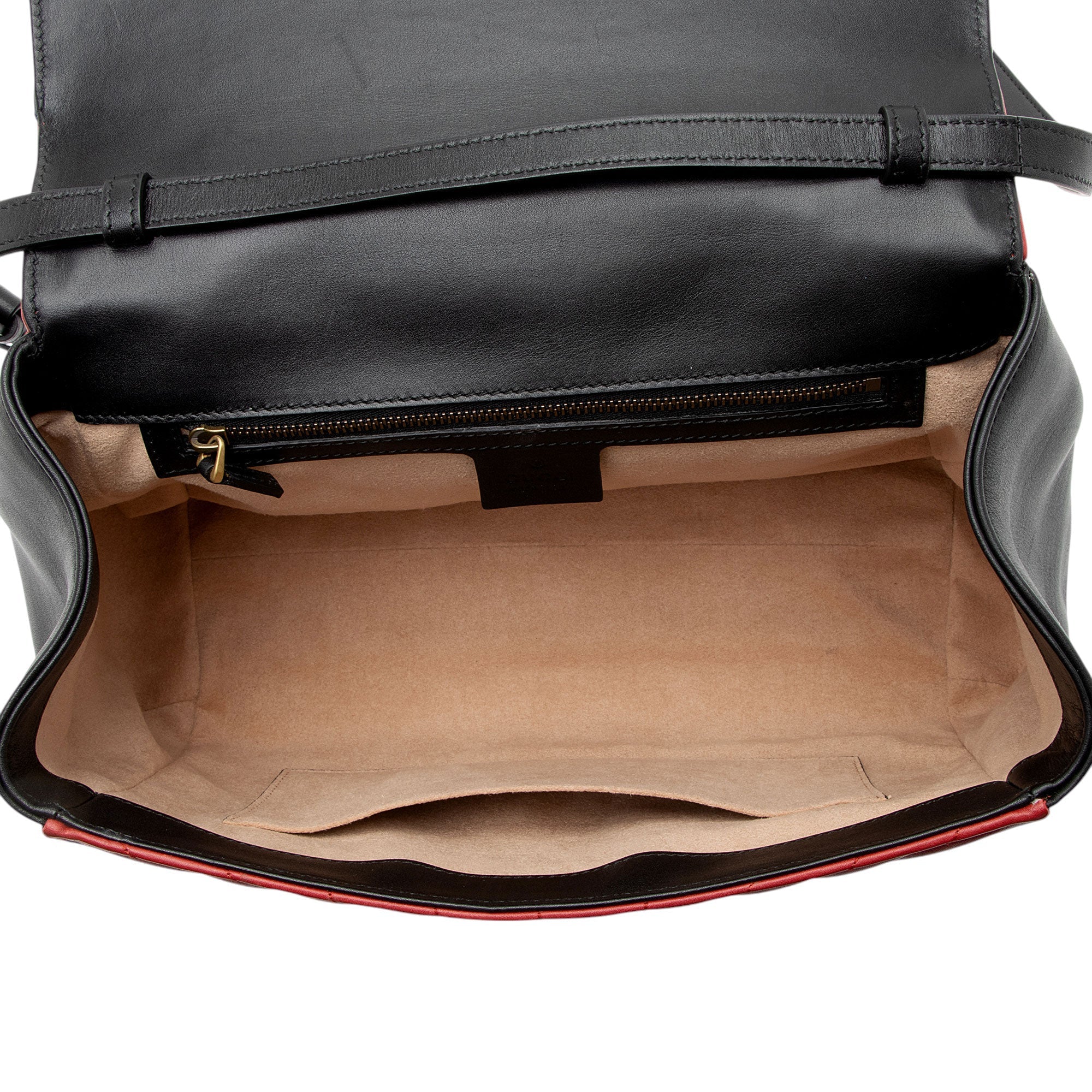 Gucci Leather Bamboo QueLB Margaret Top Handle