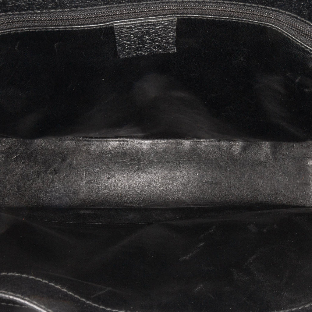 Gucci Leather Bamboo Satchel