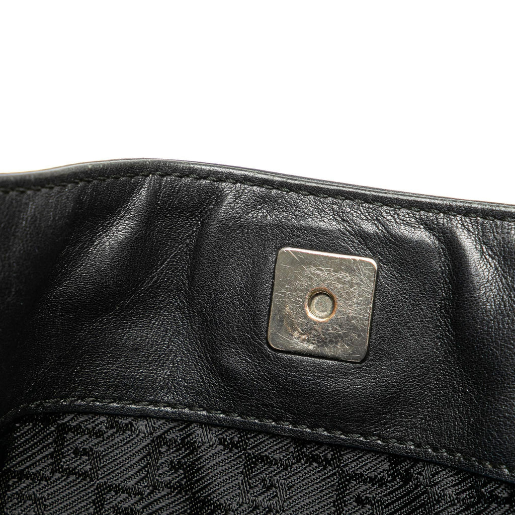 Gucci Leather Bamboo Satchel